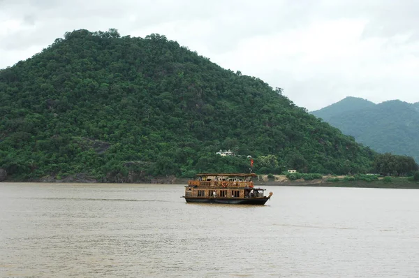 Passenger Boat River India — Foto de Stock