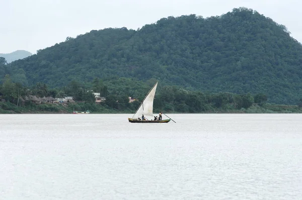 Passenger Boat River India — Foto de Stock