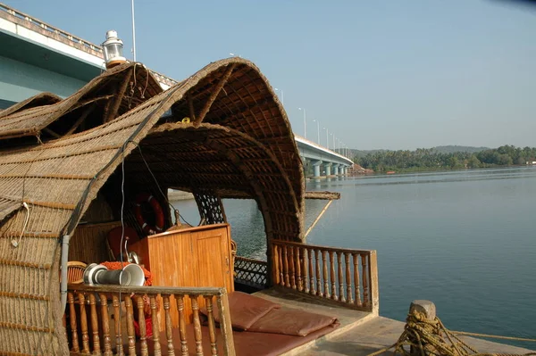 Turismo Casa Flotante Kerala India —  Fotos de Stock