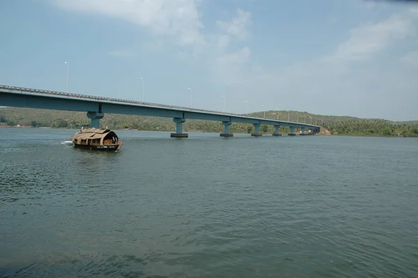 Turismo Casa Flotante Kerala India — Foto de Stock