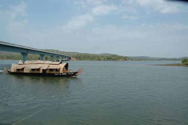 Туристичний Човен Керала Індія — стокове фото