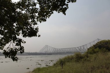 Howrah Köprüsü, Kolkata, Batı Bengal Hindistan