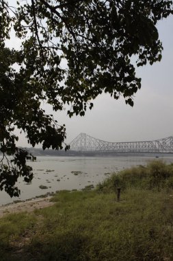 Howrah Köprüsü, Kolkata, Batı Bengal Hindistan