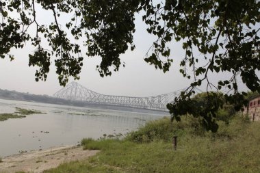 Howrah Köprüsü, Kolkata, Batı Bengal Hindistan