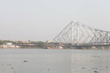 Howrah Köprüsü, Kolkata, Batı Bengal Hindistan