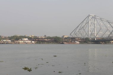 Howrah Köprüsü, Kolkata, Batı Bengal Hindistan