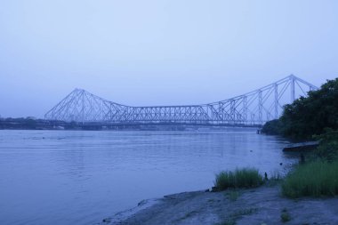 Howrah Köprüsü, Kolkata, Batı Bengal Hindistan