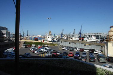 Plajdaki park tekneleri