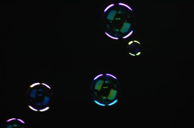 Hava kabarcıkları closeup