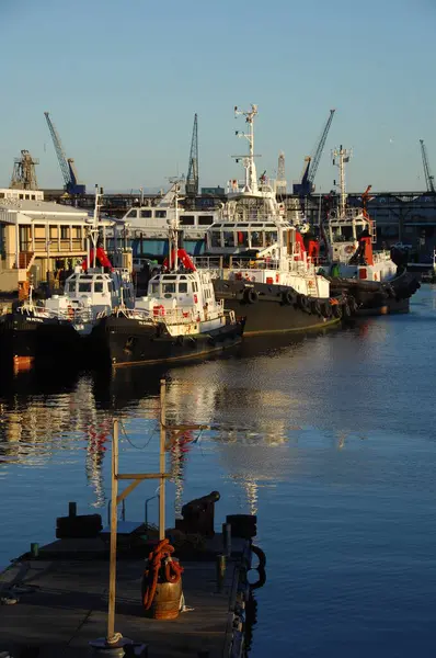 Barcos Estacionamento Praia — Fotografia de Stock