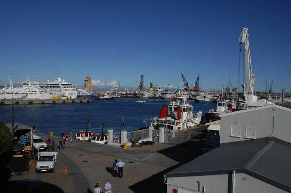 Barcos Estacionamento Praia — Fotografia de Stock