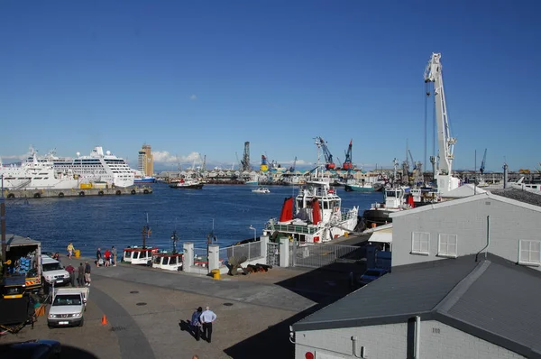 Barcos Estacionamento Praia — Fotografia de Stock