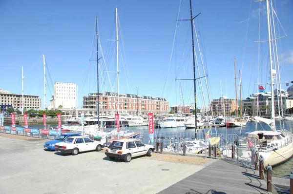 Barcos Estacionamento Praia — Fotografia de Stock