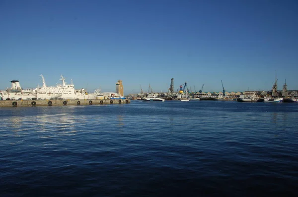 Bateaux Stationnement Plage — Photo