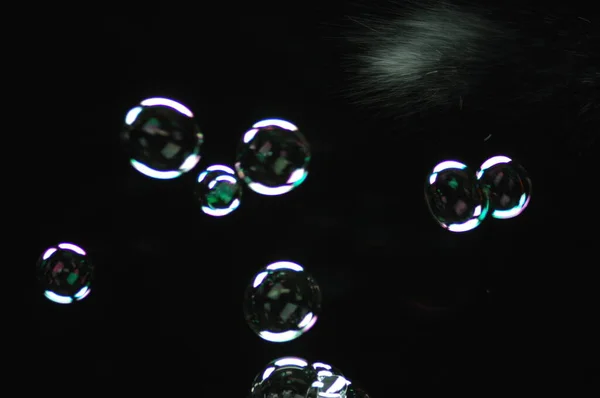 Närbild Luftbubblor — Stockfoto