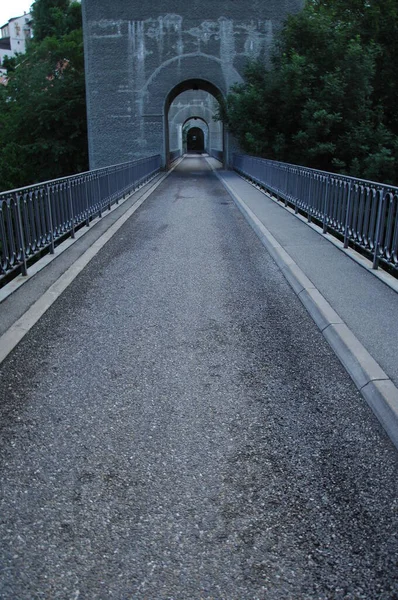 Puente Través Carretera India — Foto de Stock