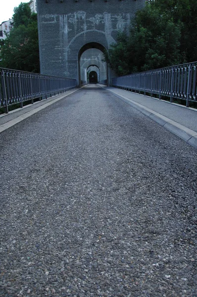 Ponte Através Estrada Índia — Fotografia de Stock