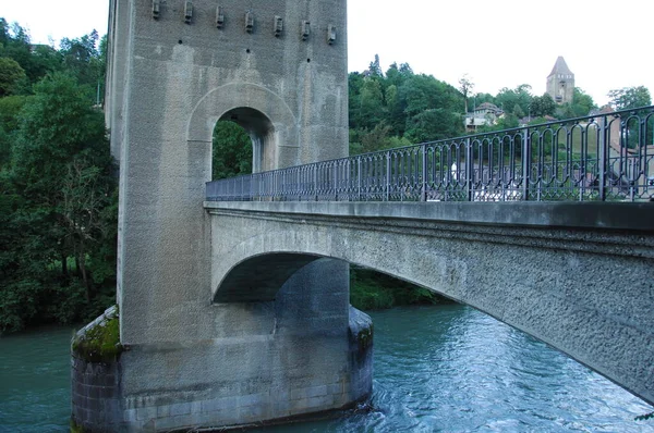 Pont Travers Route Inde — Photo