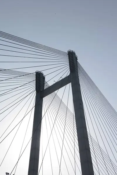 Ponte Através Estrada Índia — Fotografia de Stock
