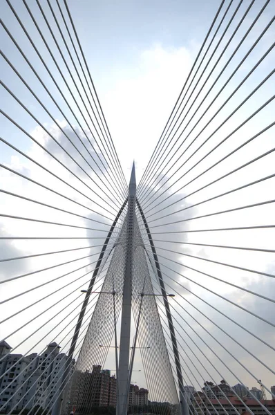 Ponte Attraverso Fiume India — Foto Stock