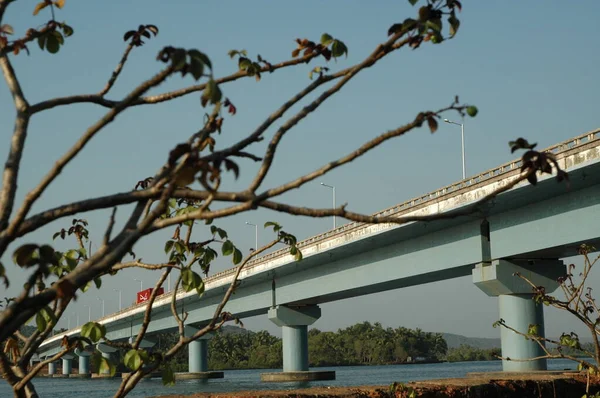 Brücke Über Den Fluss Indien — Stockfoto