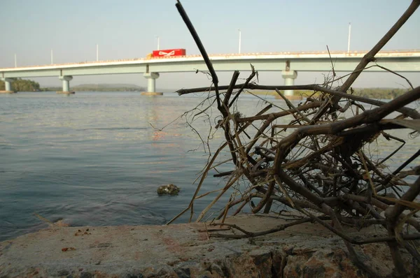 インド川を渡る橋 — ストック写真