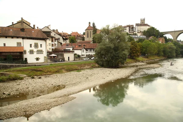 Lichterschmuck Auf Brücke — Stockfoto