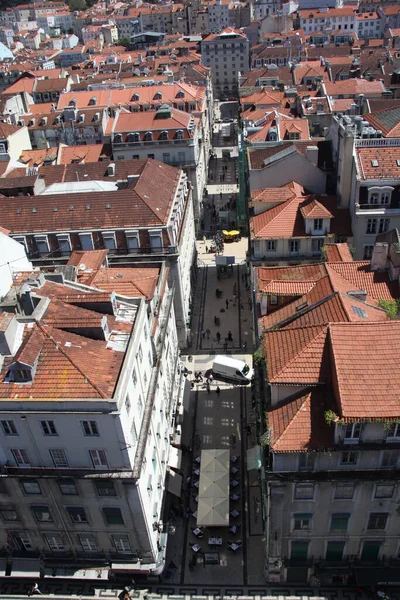 Tiro Largo Edifícios Cidade Europa — Fotografia de Stock