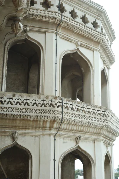 Heritage Construction Charminar Hyderabad Inde — Photo