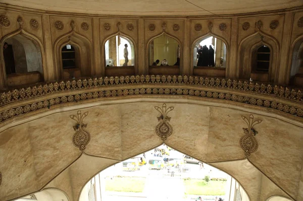 Спадщина Будівництва Чармінар Хайдарабад Індія — стокове фото