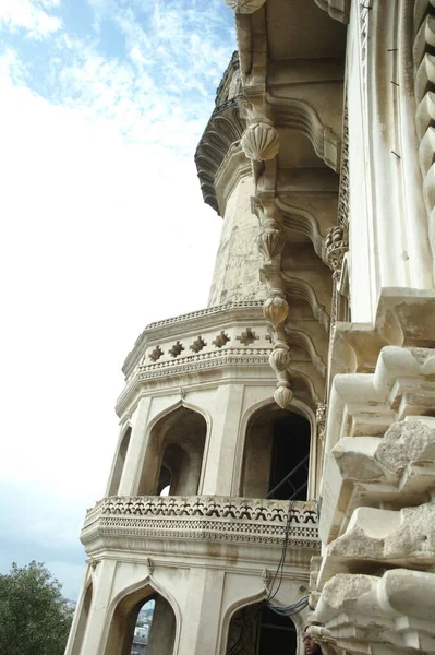 Örökség Építése Charminar Hyderabad India — Stock Fotó