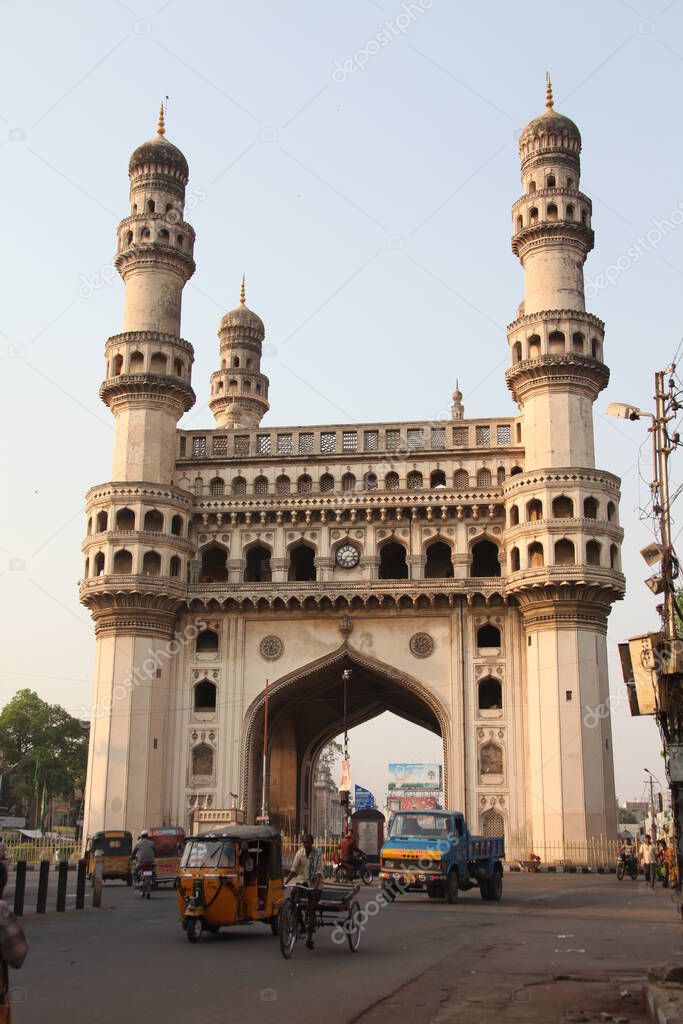Heritage Construction Charminar Hyderabad India