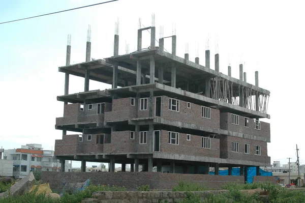 Exterior Construction Building — Stock Photo, Image
