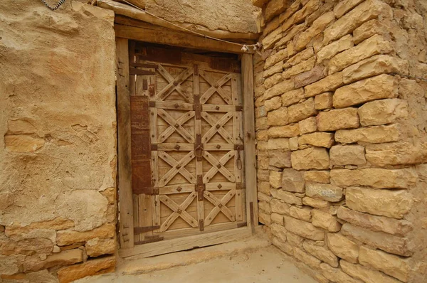 Zabytkowe Drzwi Fortu Rajasthan Indie — Zdjęcie stockowe
