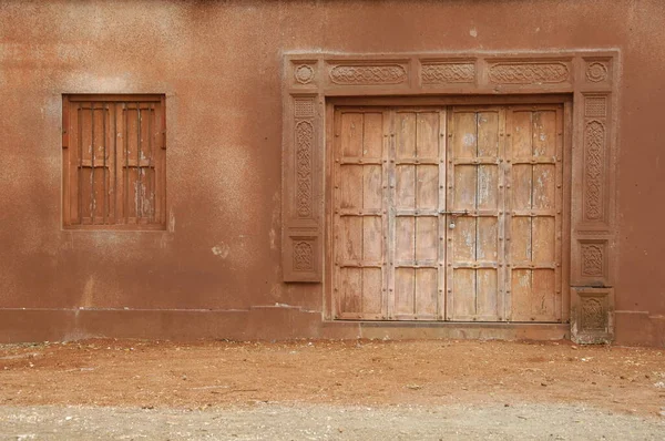 Vintage Fort Door Rajasthan Inde — Photo