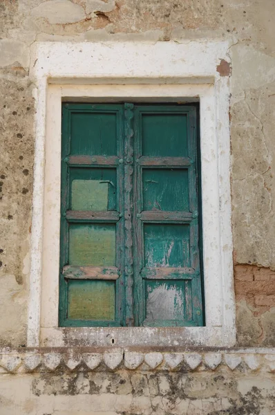 Vintage Fort Door Rajasthan Índia — Fotografia de Stock