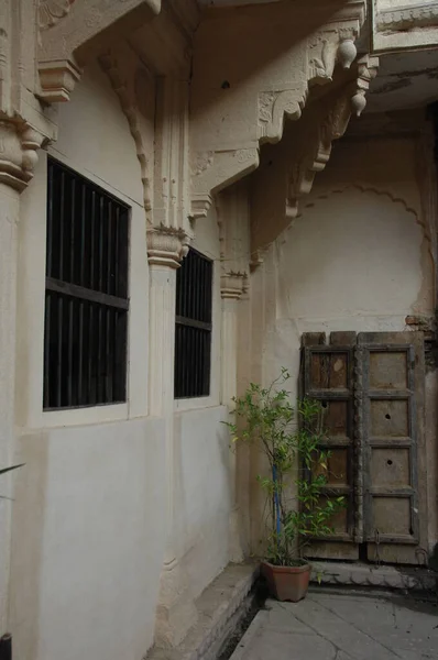 Vintage Fort Door Rajasthan Indie — Stock fotografie