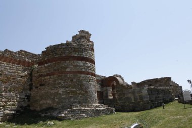 Eski taş duvar dokusu