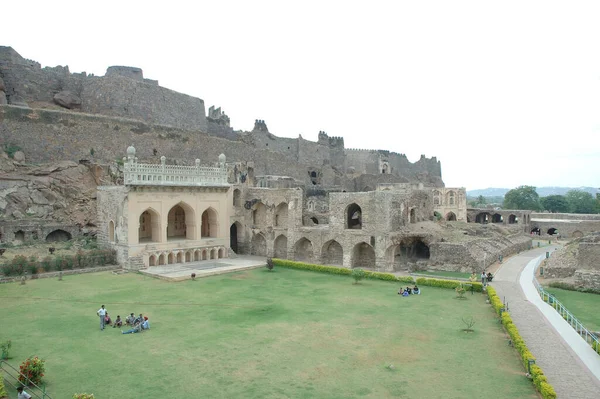 Golconda Fort Hyderabad Indie — Stock fotografie