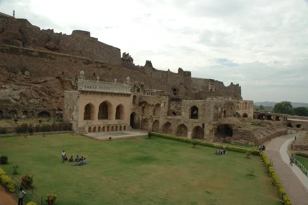 Golconda Fort Hyderabad Indie — Stock fotografie