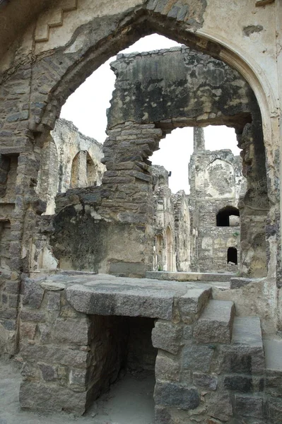 Golconda Fort Hyderabad India — Stock Fotó