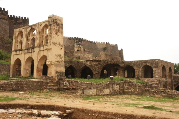 Golconda Fort Hyderabad India — Stock Photo, Image