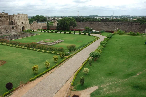 Ινδία Golconda Fort Χαϊντεραμπάντ — Φωτογραφία Αρχείου