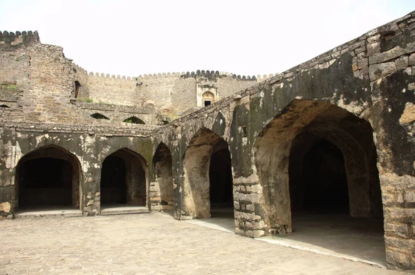 Ινδία Golconda Fort Χαϊντεραμπάντ — Φωτογραφία Αρχείου