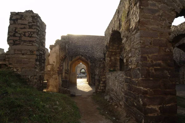 Golconda Fort Hyderabad India — Stockfoto