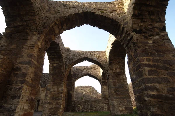 Golconda Fort Hyderabad Índia — Fotografia de Stock