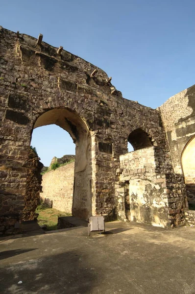 Golconda Fort Hyderabad India — Stock Fotó