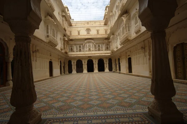 Εξωτερικά Του Κάστρου Ινδία — Φωτογραφία Αρχείου