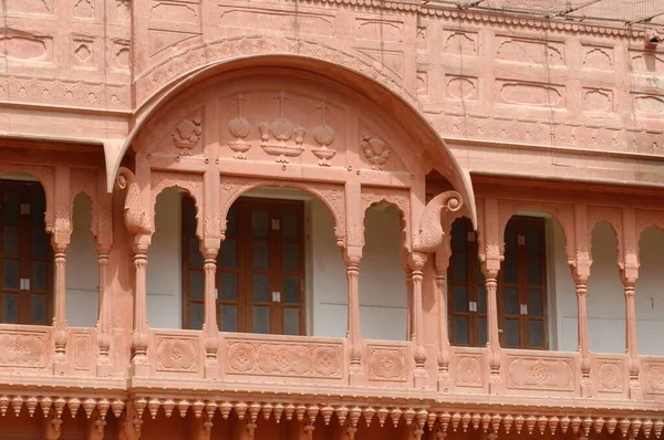 Zewnątrz Castle India — Zdjęcie stockowe
