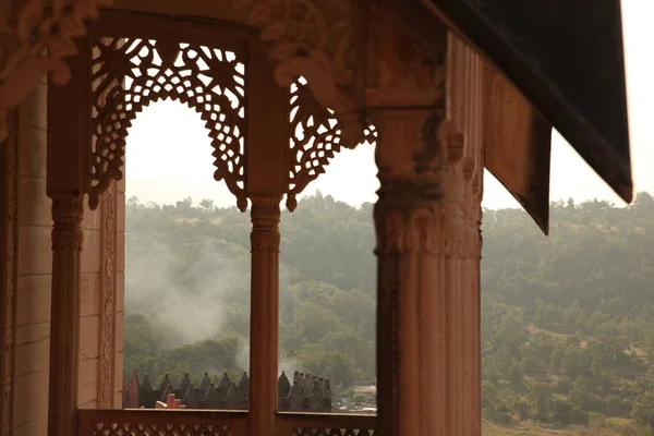 Εξωτερικά Του Κάστρου Ινδία — Φωτογραφία Αρχείου